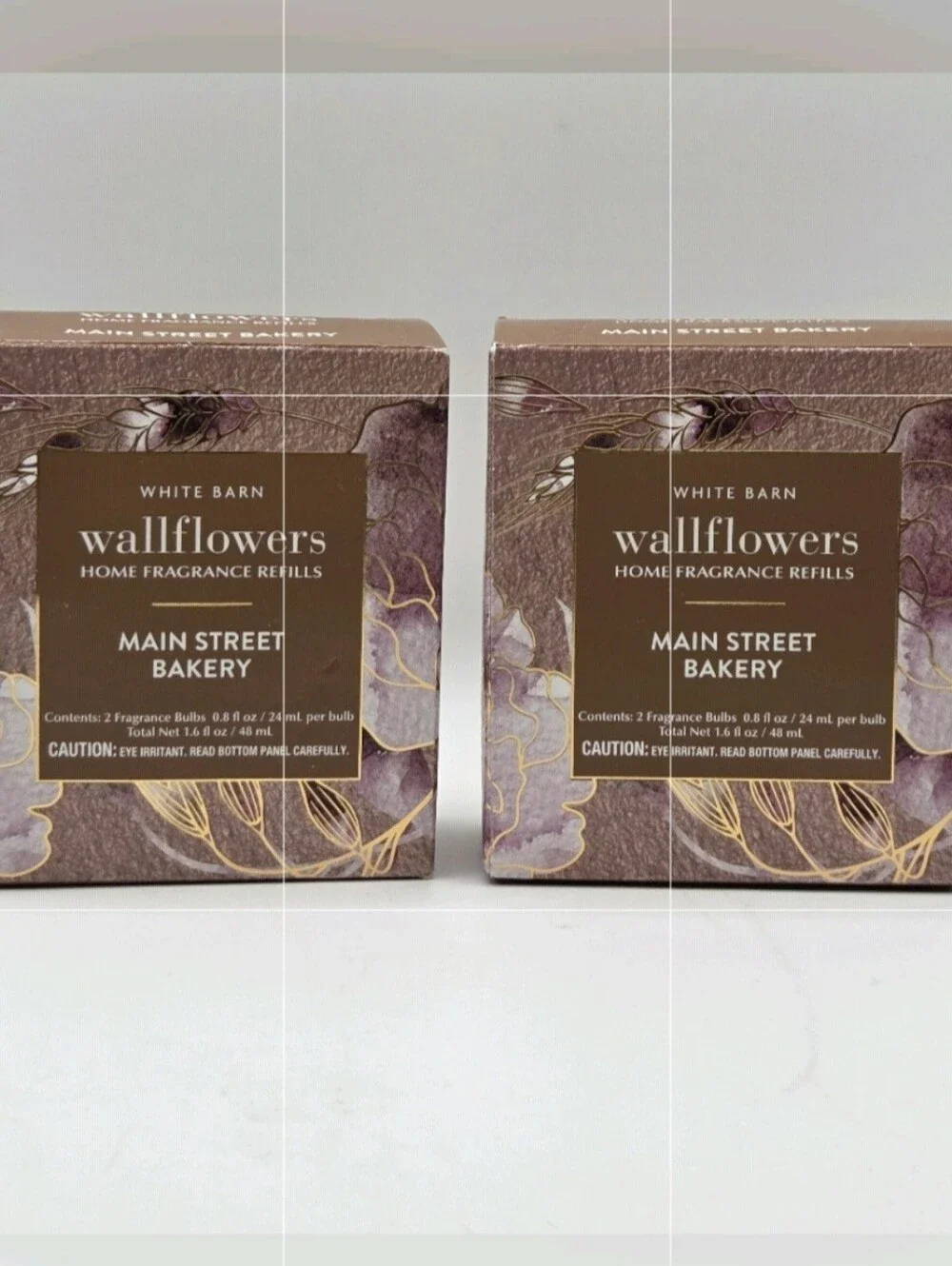 White Barn Wallflowers Home Fragrance Refills Main Street Bakery X 4